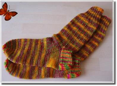 Drachenwolle-Socken