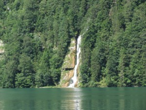 Wasserfall am Königssee