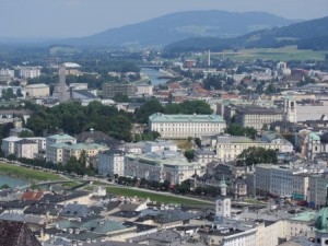 Blick von der Festung Hohen Salzburg