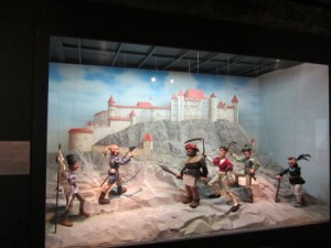 im Marionettenmuseum auf der Festung