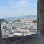 Blick von der Festung auf die Stadt